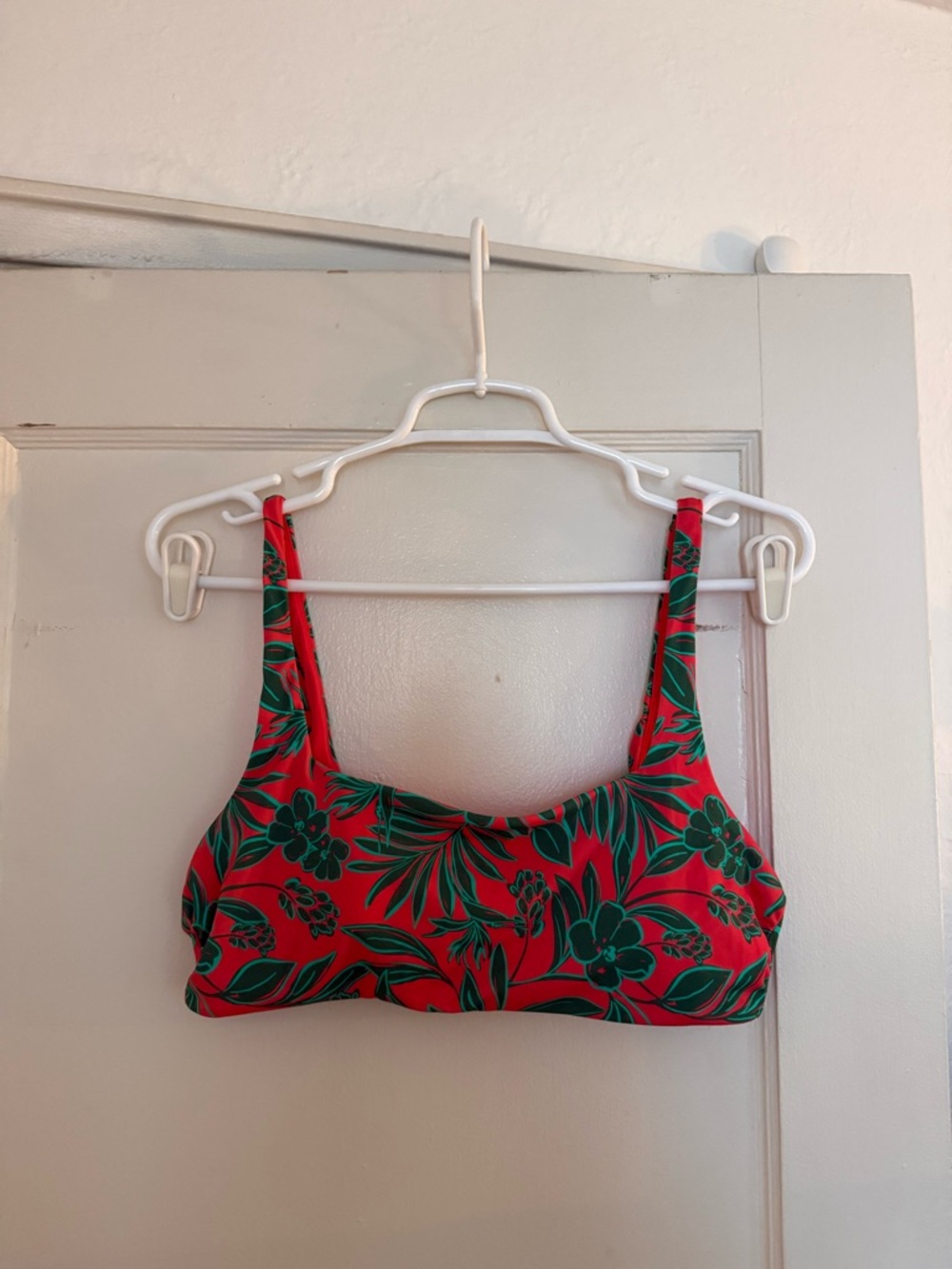 Andie The Rye Bikini Top - Eco Nylon - Palm Blossom / Medium